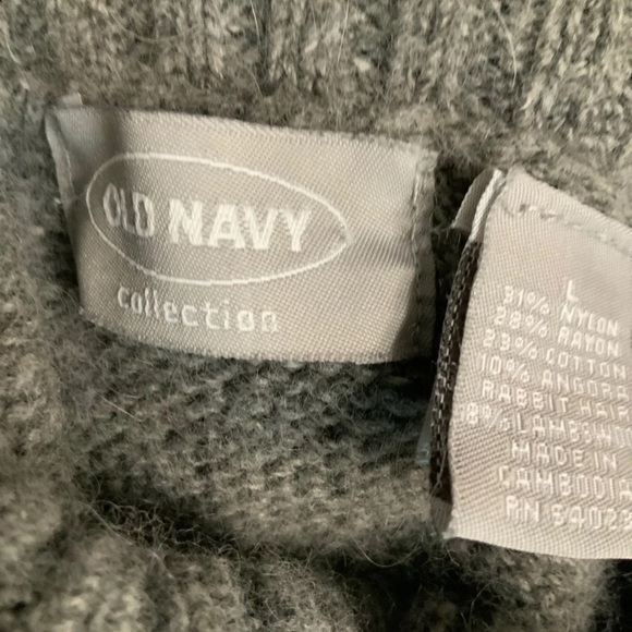 Old navy Lambs wool/ angora/cotton sweater - Picture 4 of 4